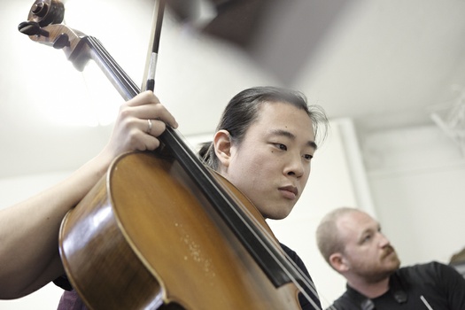 Solme Hong, Cello, und Sha © Sonja Werner Fotografie