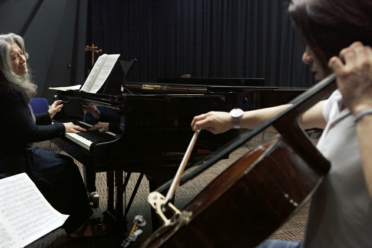 Gautier Capuçon, Cello, Martha Argerich, Piano © Sonja Werner Fotografie
